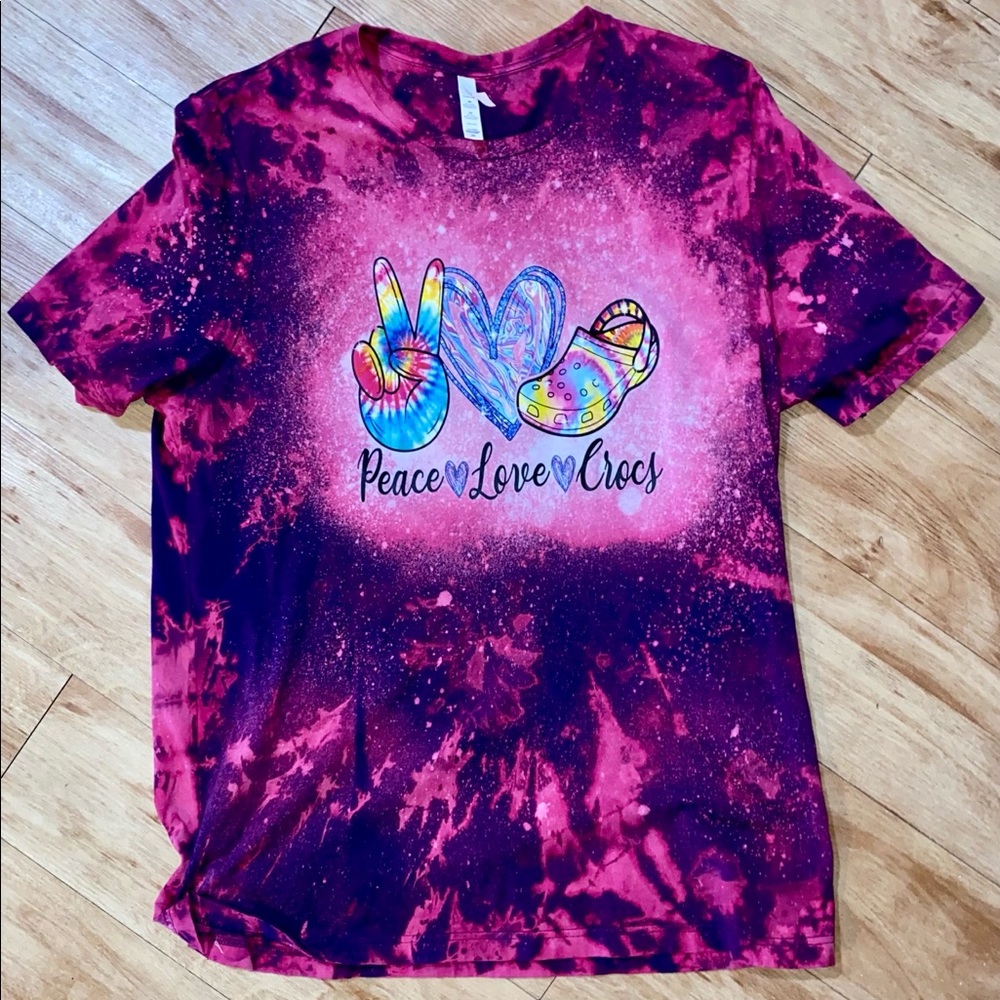 Bleached Crocs Tee